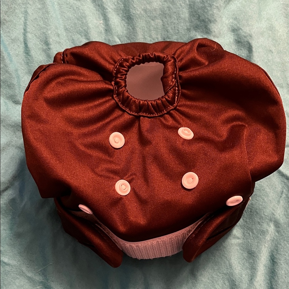 PET SOFT REUSABLE 🐶 BROWN PUPPY/DOG DIAPER SMALL